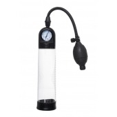 Прозрачная механическая помпа Roald с манометром - Sexus - в Омске купить с доставкой