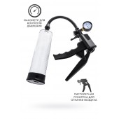 Прозрачная механическая помпа для пениса Viggo - Sexus - в Омске купить с доставкой