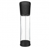 Прозрачная автоматическая вакуумная помпа для пениса Automatic Penis Pump - Dream Toys - в Омске купить с доставкой