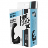 Черный вибромассажер простаты FantASStic Vibrating Prostate Massager - 11,3 см. - Dream Toys - в Омске купить с доставкой