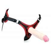 Пояс унисекс UNISEX Style с 2 насадками - LOVETOY (А-Полимер) - купить с доставкой в Омске