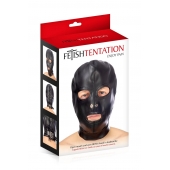 Маска-шлем с прорезями для глаз и рта - Fetish Tentation - купить с доставкой в Омске