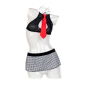 Надувная секс-кукла с реалистичной головой в костюме учительницы - ToyFa - в Омске купить с доставкой