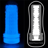 Светящийся в темноте мастурбатор Lumino Play Masturbator Ribbed - Lovetoy - в Омске купить с доставкой