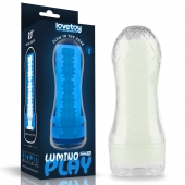 Светящийся в темноте мастурбатор Lumino Play Masturbator Ribbed - Lovetoy - в Омске купить с доставкой