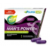 Возбуждающее средство для мужчин Mans Power plus - 10 капсул (0,35 гр.) +1 в подарок - SuperCaps - купить с доставкой в Омске