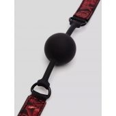 Кляп-шар на двусторонних ремешках Reversible Silicone Ball Gag - Fifty Shades of Grey - купить с доставкой в Омске