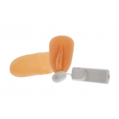 Мастурбатор-вагина с вибрацией ELLY POCKET PAL VAGINA MULTISPEED - NMC - в Омске купить с доставкой