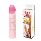 Удлиняющая насадка на пенис Deep Love - 21,5 см. - Baile - в Омске купить с доставкой