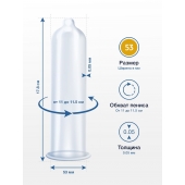 Презервативы MY.SIZE размер 53 - 10 шт. - My.Size - купить с доставкой в Омске