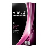 Ультратонкие презервативы VITALIS PREMIUM super thin - 12 шт. - Vitalis - купить с доставкой в Омске