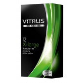 Презервативы увеличенного размера VITALIS PREMIUM x-large - 12 шт. - Vitalis - купить с доставкой в Омске