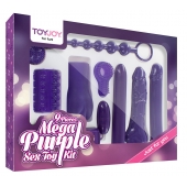 Эротический набор Toy Joy Mega Purple - Toy Joy - купить с доставкой в Омске