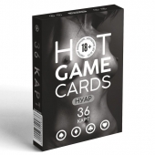 Игральные карты HOT GAME CARDS НУАР - 36 шт. - Сима-Ленд - купить с доставкой в Омске