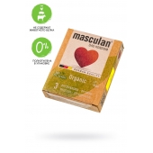 Экологически чистые презервативы Masculan Organic - 3 шт. - Masculan - купить с доставкой в Омске