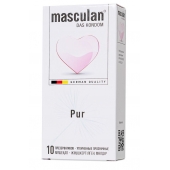 Супертонкие презервативы Masculan Pur - 10 шт. - Masculan - купить с доставкой в Омске