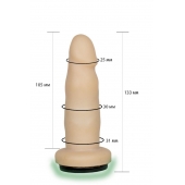 Телесная насадка Harness - 13,3 см. - LOVETOY (А-Полимер) - купить с доставкой в Омске