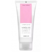Смазка на водной основе Mixgliss Sweet с ароматом бабл-гам - 70 мл. - Mixgliss - купить с доставкой в Омске