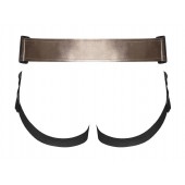 Бронзовый пояс для насадок Curious Harness - Strap-on-me - купить с доставкой в Омске