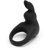 Черное эрекционное виброкольцо Happy Rabbit Rechargeable Rabbit Cock Ring - Happy Rabbit - в Омске купить с доставкой