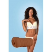Коричневый мастурбатор-вагина BRIANNA - Dream Toys - в Омске купить с доставкой