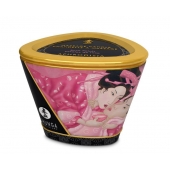 Массажная свеча Rose Petals с ароматом розы - 170 мл. - Shunga - купить с доставкой в Омске