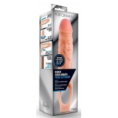 Телесная насадка на пенис 9 Inch Cock Sheath Extender - 22,2 см. - Blush Novelties - в Омске купить с доставкой