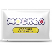 Универсальная смазка с ароматом солёной карамели  Москва Вкусная  - 10 мл. - Москва - купить с доставкой в Омске