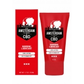 Пролонгирующий лубрикант Numbing CBD from Amsterdam - 50 мл. - Shots Media BV - купить с доставкой в Омске