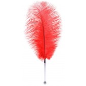 Красное страусовое пёрышко - ToyFa - купить с доставкой в Омске