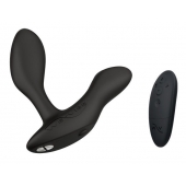 Черный анальный вибратор We-Vibe Vector+ - We-vibe - в Омске купить с доставкой