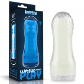 Светящийся в темноте мастурбатор Lumino Play Masturbator Pocketed - Lovetoy - в Омске купить с доставкой