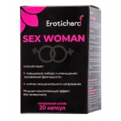 Капсулы для женщин Erotichard sex woman - 20 капсул (0,370 гр.) - Erotic Hard - купить с доставкой в Омске