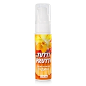 Интимный гель на водной основе Tutti-Frutti  Ванильный пудинг  - 30 гр. - Биоритм - купить с доставкой в Омске