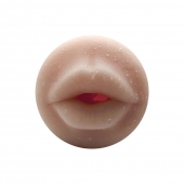 Телесный мастурбатор-ротик Oral Mini Masturbator - Adrien Lastic - в Омске купить с доставкой