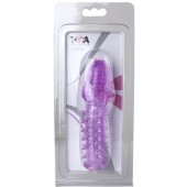 Фиолетовая насадка, удлиняющая половой член - 13,5 см. - Toyfa Basic - в Омске купить с доставкой