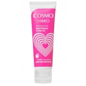 Возбуждающий гель на водно-силиконовой основе Cosmo Vibro с ароматом земляники - 50 гр. - Биоритм - купить с доставкой в Омске