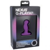 Фиолетовая вибровтулка Nexus G-Play+ S - Nexus Range - в Омске купить с доставкой