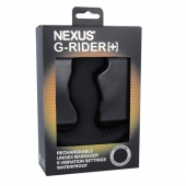 Черный вибромассажер простаты Nexus G-Rider+ - 12,6 см. - Nexus Range - в Омске купить с доставкой