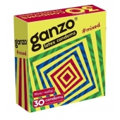 Микс-набор из 30 презервативов Ganzo Mixed - Ganzo - купить с доставкой в Омске