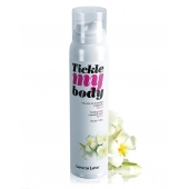 Массажная хрустящая пенка Tickle My Body Monoi с ароматом моной - 150 мл. - Love to Love - купить с доставкой в Омске