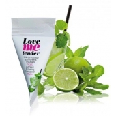 Съедобное согревающее массажное масло Love Me Tender Mojito с ароматом мохито - 10 мл. - Love to Love - купить с доставкой в Омске