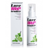 Съедобное согревающее массажное масло Love Me Tender Mojito с ароматом мохито - 100 мл. - Love to Love - купить с доставкой в Омске