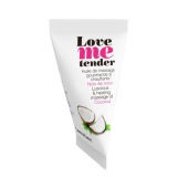 Съедобное согревающее массажное масло Love Me Tender Cocos с ароматом кокоса - 10 мл. - Love to Love - купить с доставкой в Омске