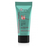 Съедобный интимный гель Orgie Lube Tube Cocktail Strawberry Mojito - 50 мл. - ORGIE - купить с доставкой в Омске