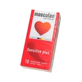 Презервативы Masculan Sensitive plus - 10 шт. - Masculan - купить с доставкой в Омске