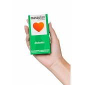 Презервативы анатомической формы Masculan Anatomic - 10 шт. - Masculan - купить с доставкой в Омске