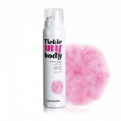Массажная хрустящая пенка Tickle My Body Cotton Candy с ароматом сладкой ваты - 150 мл. - Love to Love - купить с доставкой в Омске