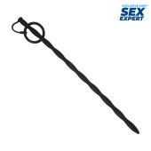 Черный стимулятор уретры Sex Expert - Sex Expert - купить с доставкой в Омске