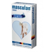 Ультратонкие презервативы Masculan Ultra Fine с обильной смазкой - 10 шт. - Masculan - купить с доставкой в Омске